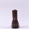 Hispanitas Montana Frontzip Wedge Boot - Brown Suede